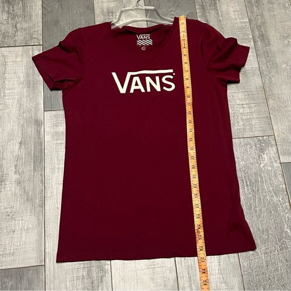 VANS | Vans Logo Red Short Sleeve Tee Shirt Sz XL - Picture 4 of 6